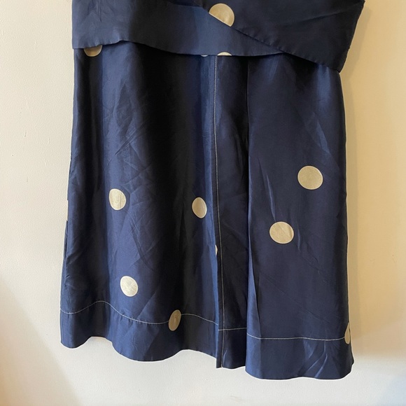 3.1 Phillip Lim Polka Dot Cross Strapped Dress, Sz 4 - Picture 11 of 13
